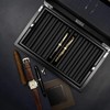 Lifomenz Co Pen Display Box Ebony Wood Display Case with
