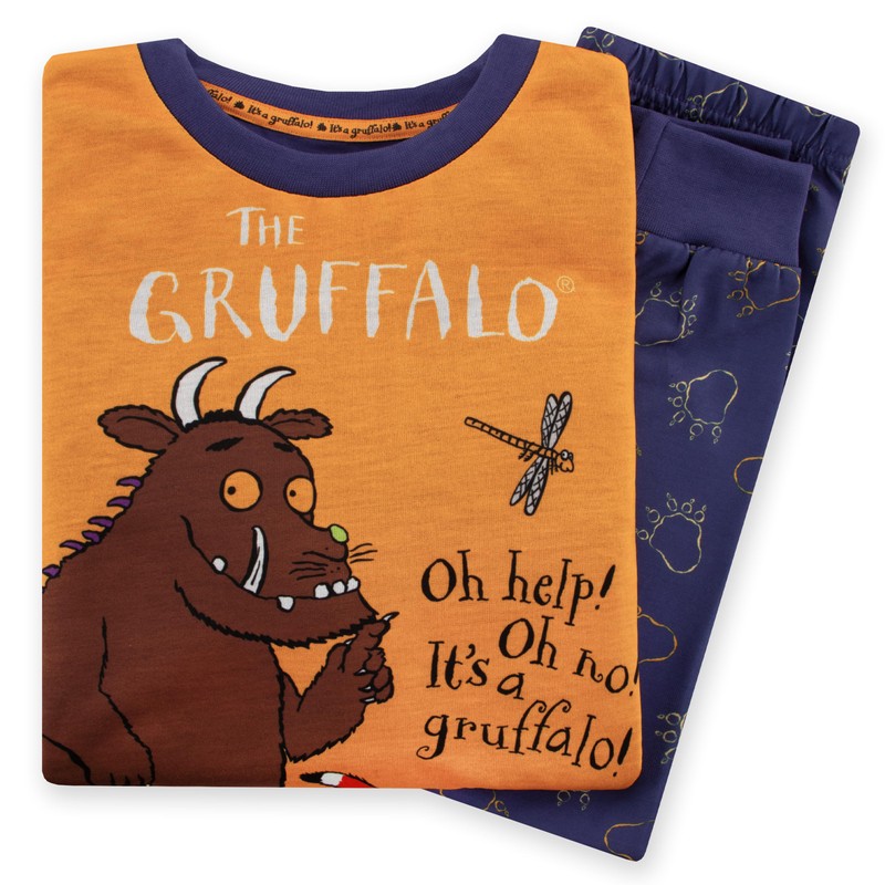 Gruffalo Boys' Pyjamas, Children's Pyjamas, Long Sleeve Pyjamas for Children,