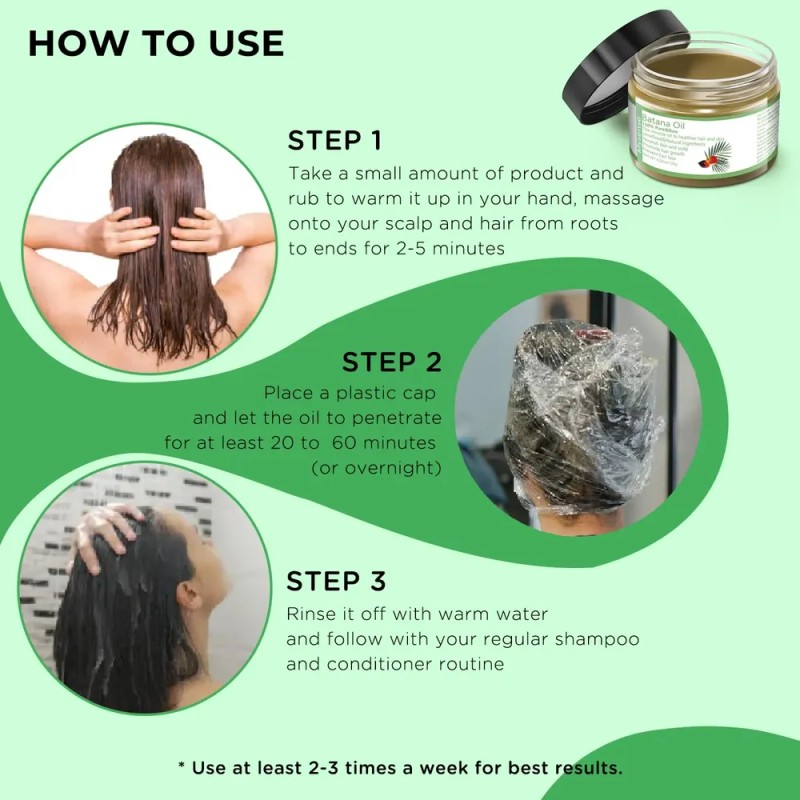Aceite Para El Crecimiento Del Cabello Mysense Batana Crudo