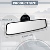 Rear View Mirror, Universal Thickened Anti-glare HD Car Interior Rearview