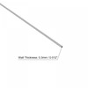 uxcell 304 Stainless Steel Round Tube 1mm OD 0.3mm Wall