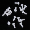 200 Pieces M2.5 Nylon Male Female Hexagonal Spacer Nuts Assortment