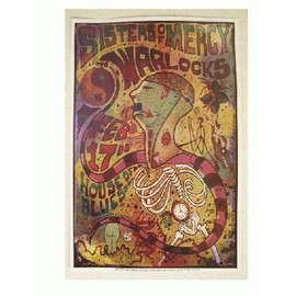 The Sisters Of Mercy Warlocks Poster Handbill