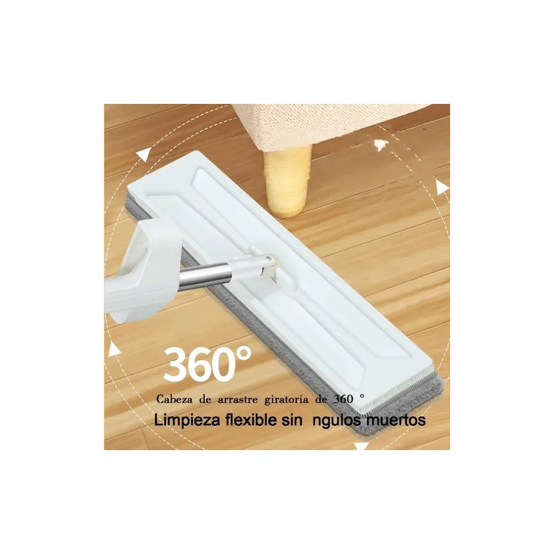 Trapeador De Microfibra 360degmagico Con 6 Repuestos