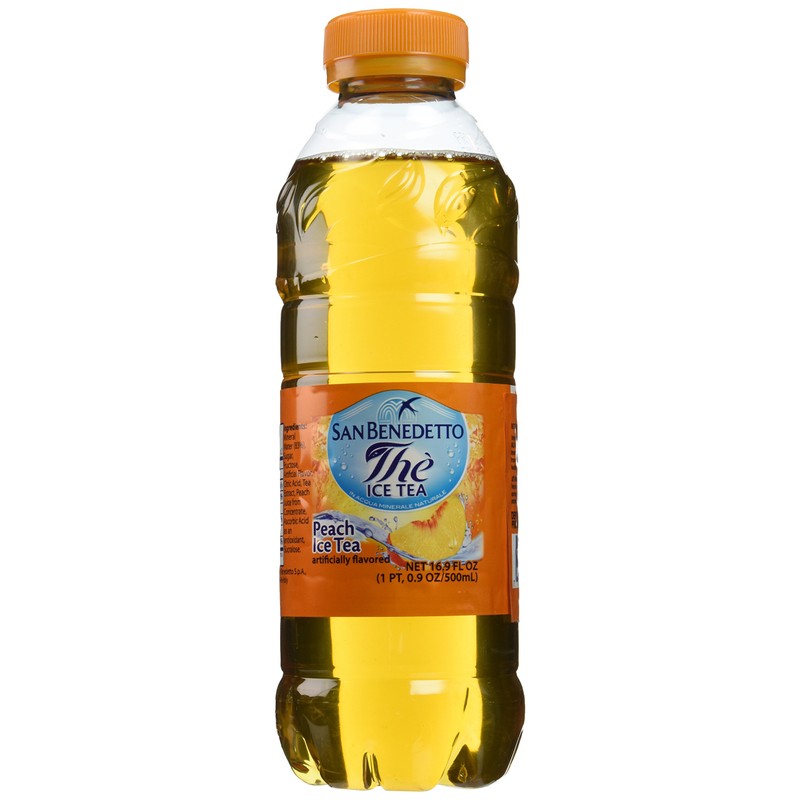 San Benedetto Peach Ice Tea (Pack of 24) - 16.9