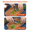 Green Onion Shredder, Stainless Steel Scallion Slicer Shred Silk Knife