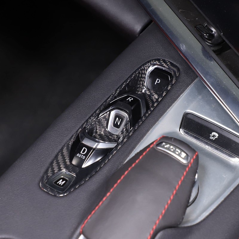 TOYCIDFG Car Center Console Gear Shift Button Panel Cover Trim