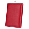 AINIMOER Small Leather Wallet for Women, Slim Compact Credit Card