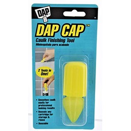 Dap 18570 Dap Cap Caulk Finishing Tool, Yellow - 12 Pack