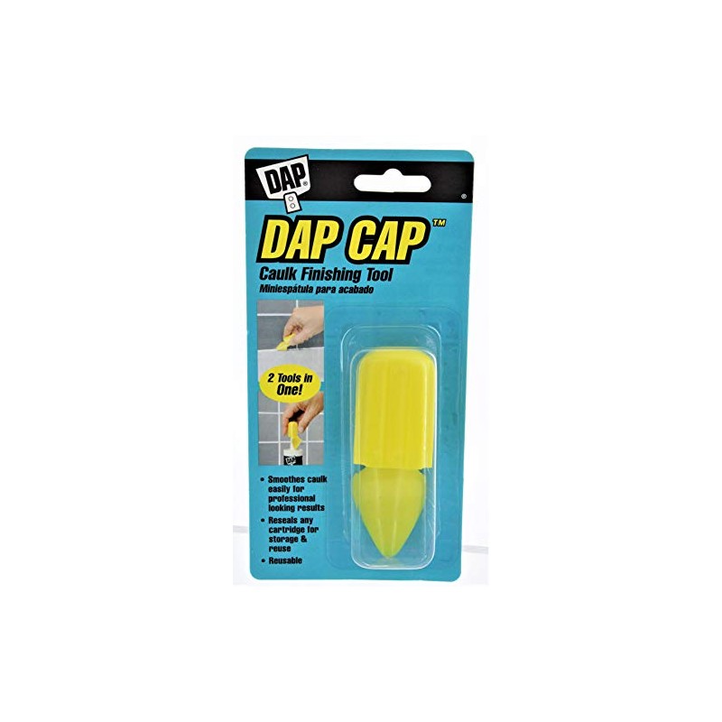 Dap 18570 Dap Cap Caulk Finishing Tool, Yellow - 12