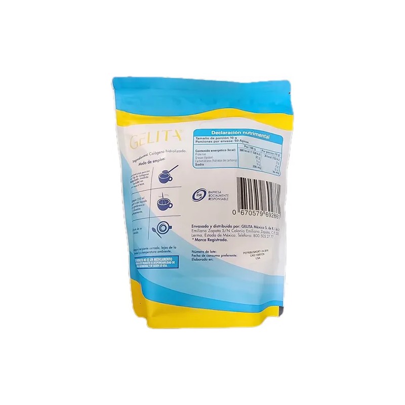 Colágeno Hidrolizado Gelita 500gr