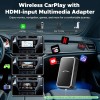LAMTTO Car TV Mate Wireless Carplay Adapter HDMI Input Converter