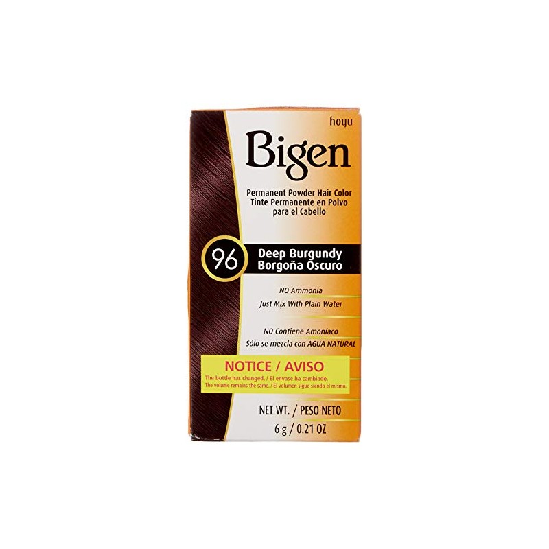 Bigen Hair Color Powder - Deep Burgundy #96