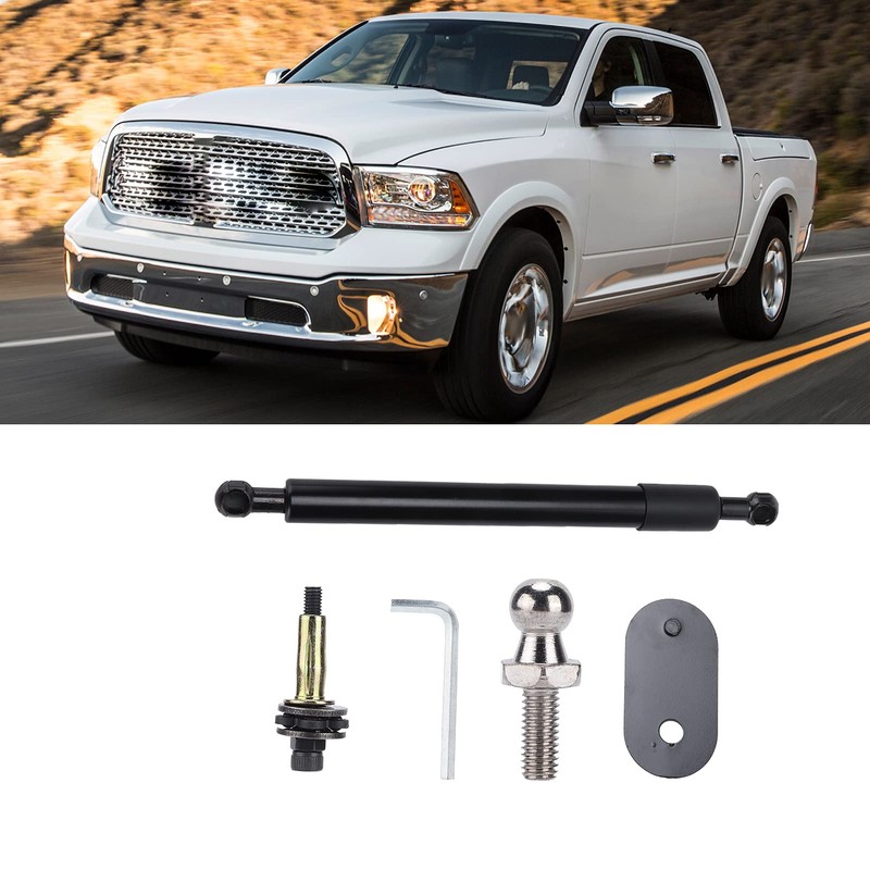 Akozon Boot Lift Strut, Carbon Steel Tailgate Boot Lift Strut