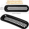 7PCS Front Grill Mesh Inserts for Jeep Wrangler JK JKU