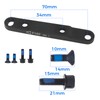 Etermeta Bicycle Front Brake Bracket Flat Mount Conversion Seat Disc