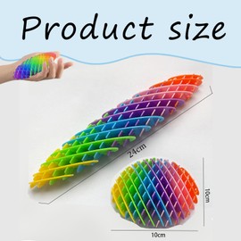 2 Pcs fidget Worm Toy Worm Stretchy Toys,Morph Worm Funny Stretchy Flexi Worm,Funny Stretchy Sensory Stress Toys Sensory Stress Relief Toy,Relieves Stress and Anxiety Finger Toys for Kids with Autism