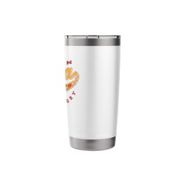 Team Pizza Stay Hungry Funny Sports Logo Foodie Pizza Lover Stainless Steel Insulated Tumbler