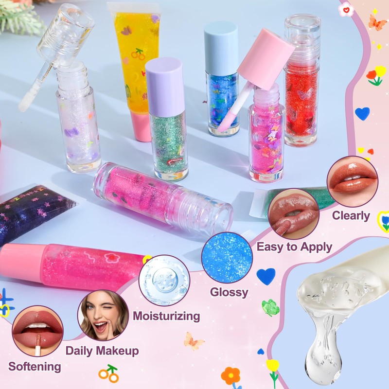 Jcoos DIY Lip Gloss Oil Make Your Own Lip Gloss