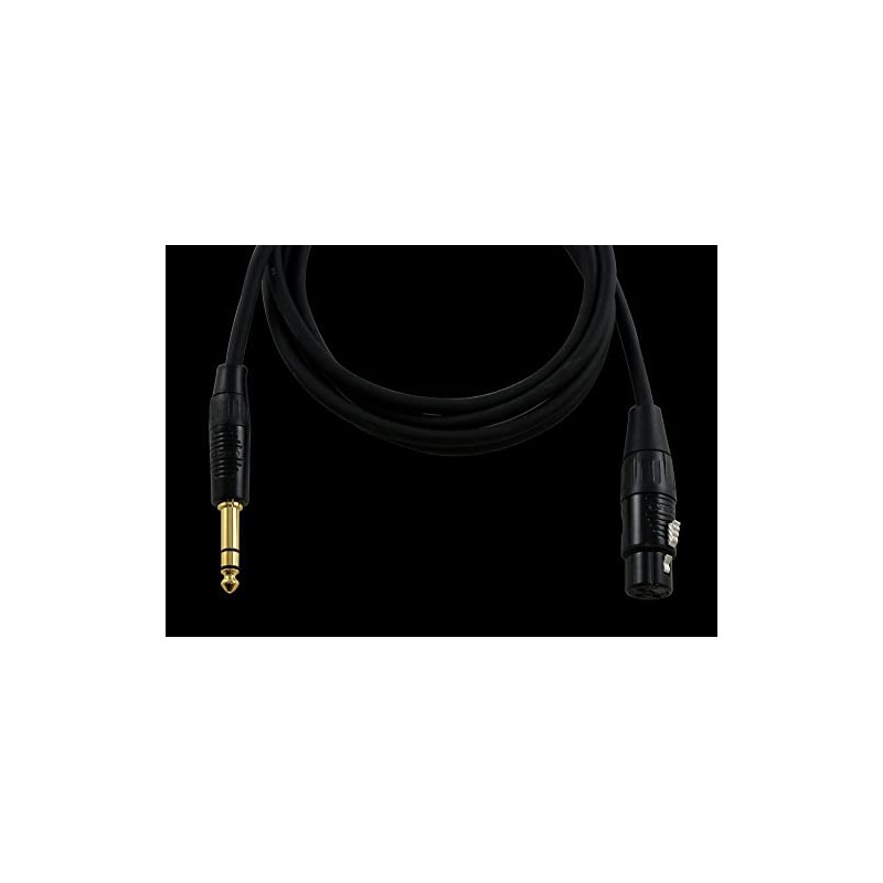 Cable Adapter Digiflex HXFS-10 10' XLRF to 1/4 TRS