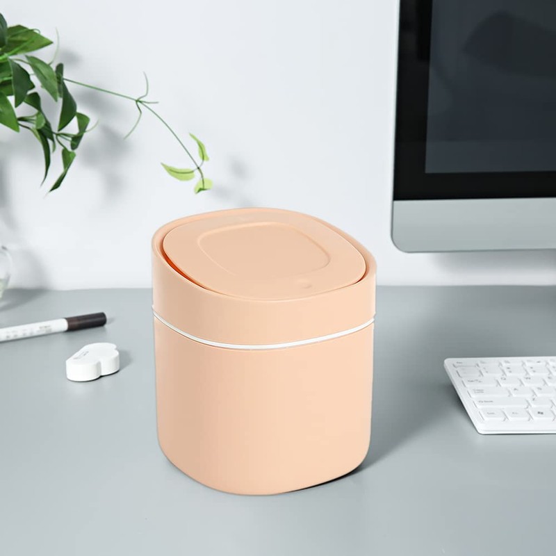 Gsrhzd Desktop Trash Bin, Mini Cute Trash Bin, Table Bin
