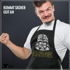 Yora Men’s Barbecue Apron with German Script ‘Ich Bin Dein