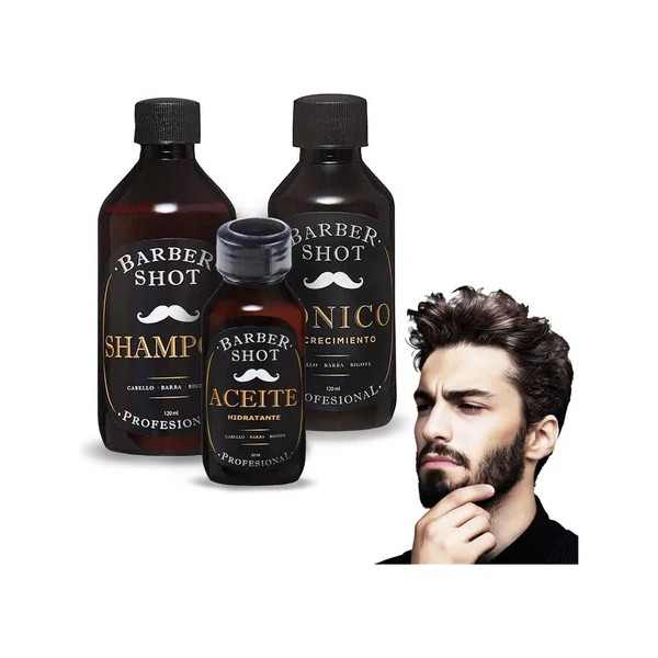 Kit Hidratante De Bergamota Para Cabello Barba Y Bigote