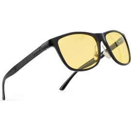 SOXICK Men's Night Sunglasses, Night Driving Sunglasses, Day and Night, Night Fishing, Night Driving Sunglasses, Black