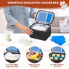 PIIOSER Breast Milk Cooler Bag with 2 Ice Pack, Fit