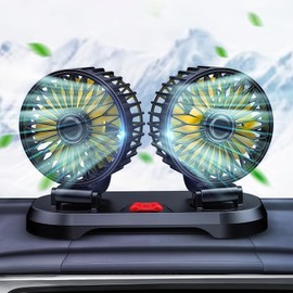 Mini Blower Low Noise Air Conditioning Fan, Car Fan for Cars, Trucks, SUVs