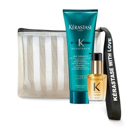 Kérastase Set Shampoo Therapiste 250 ml + Elixir Ultime TS 30 ml | Repara y aporta brillo intenso al cabello