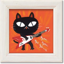 Upower IT-00619 Tadaharu Itoi Mini Art Frame "Nyan" W12 x H12cm
