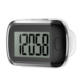 Newest Ankilo Simple Step Counter Walking, 3D Walking Pedometer Portable USB Rechargable Pedometer Step Counter with Clip and Lanyard Track Steps in Real Time for Older Men Women Elders Kids