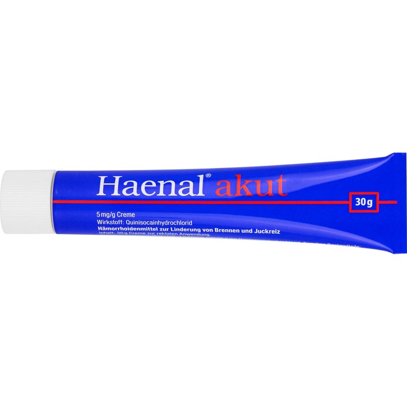Haenal Akut Cream for Relieving Itching in the Anus Area