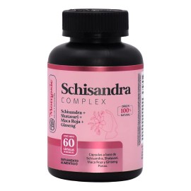 Schisandra + Shatavari + Maca + Ginseng | 60 Caps De 500 Mg
