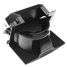A-Premium Cup Holder Compatible with Nissan Pathfinder 2005-2012, Xterra 2005-2015, Frontier 2005-2019, Rear Center Console, Black, Replace# 96965-ZP00C