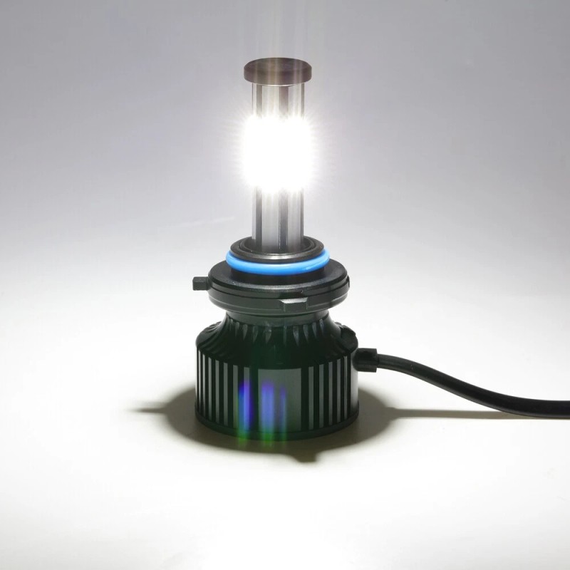 IRONWALLS 6-sides 9005 HB3 LED Headlight Bulbs Kit High Beam