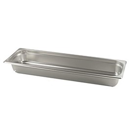 GN Gastronorm Container 2/4 65 mm Deep Stainless Steel