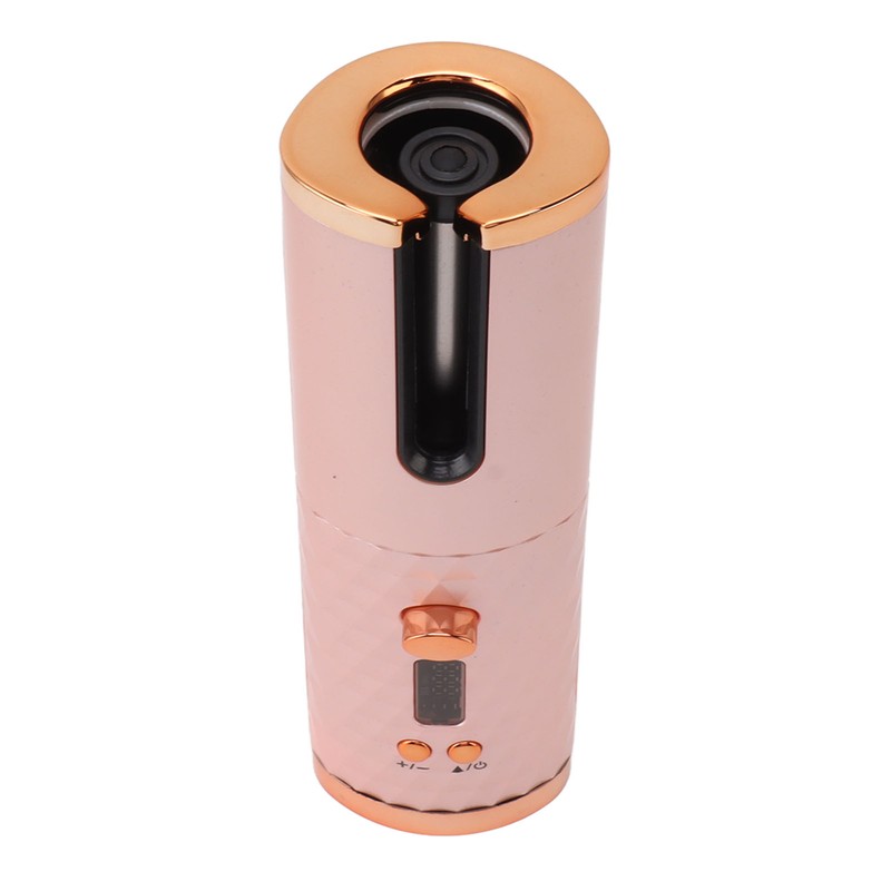 Cordless Automatic Hair Curler Fast Heating USB Rechargeable Portable Curling