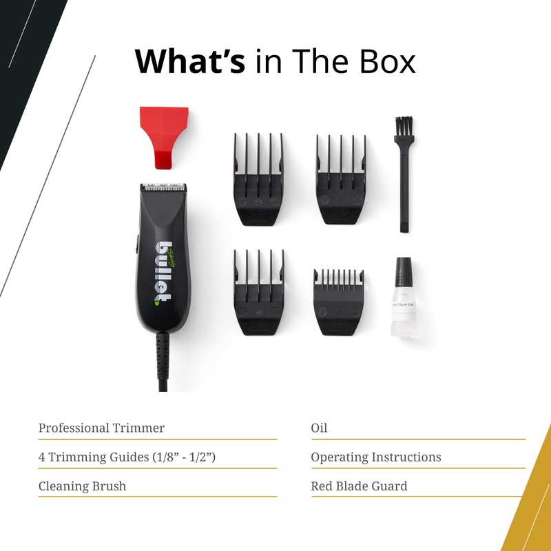 Wahl Professional Sterling Corded Bullet Trimmer Versatile Lightweight Hair Grooming