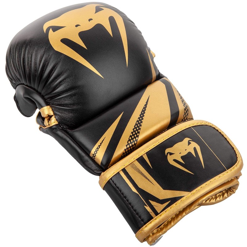 VENUM Challenger 3.0 Sparring Gloves - Challenger/Sparring Gloves (Black/Gold, L/XL)