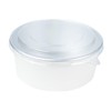 Restaurantware LIDS ONLY: Foil Lux Lids For 37 And 42