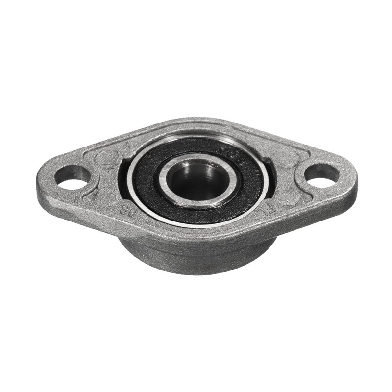 sourcing map 4pcs KFL08 Flanged Pillow Block Bearings 8mm Bore,