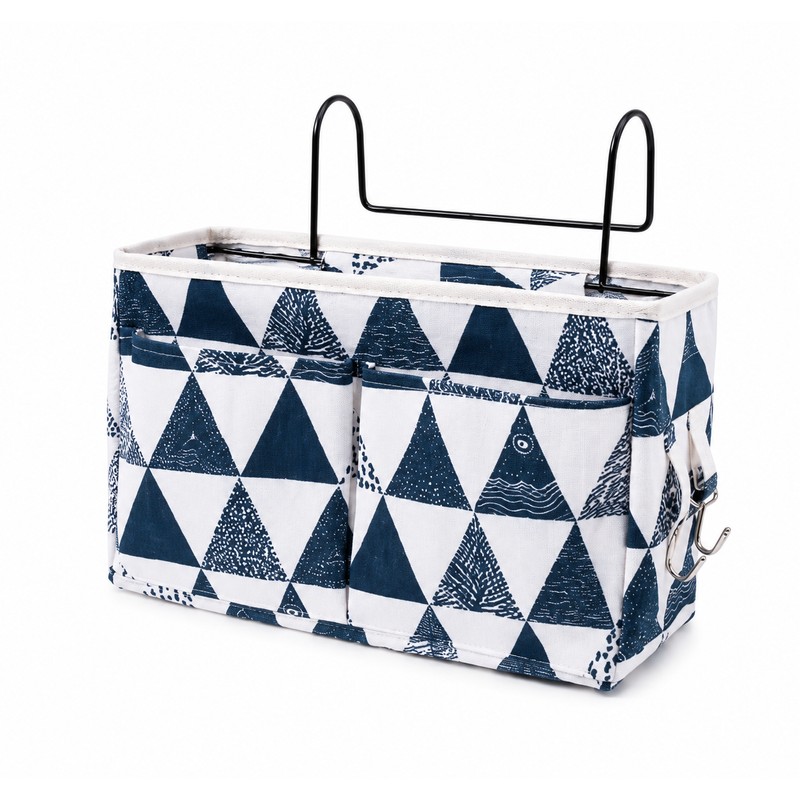 Bedside Hanging Storage Rack for Dorm & Bedroom - Space-Saving