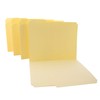 BAZIC Manila File Folder 1/3 Cut Letter Size 11 5/8"