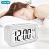 sin&mi - Alarm Clock Large LED Display Digital Alarm Clock