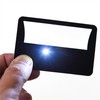 His and Her Credit Card Size Lighted 3X Magnifier Bundle