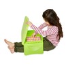 HearthSong Foldable Lap Desk for Kids with Storage - Ideal