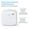 Yunbaoit Visual Timer with Night Light, 60-Minute Countdown Timer for