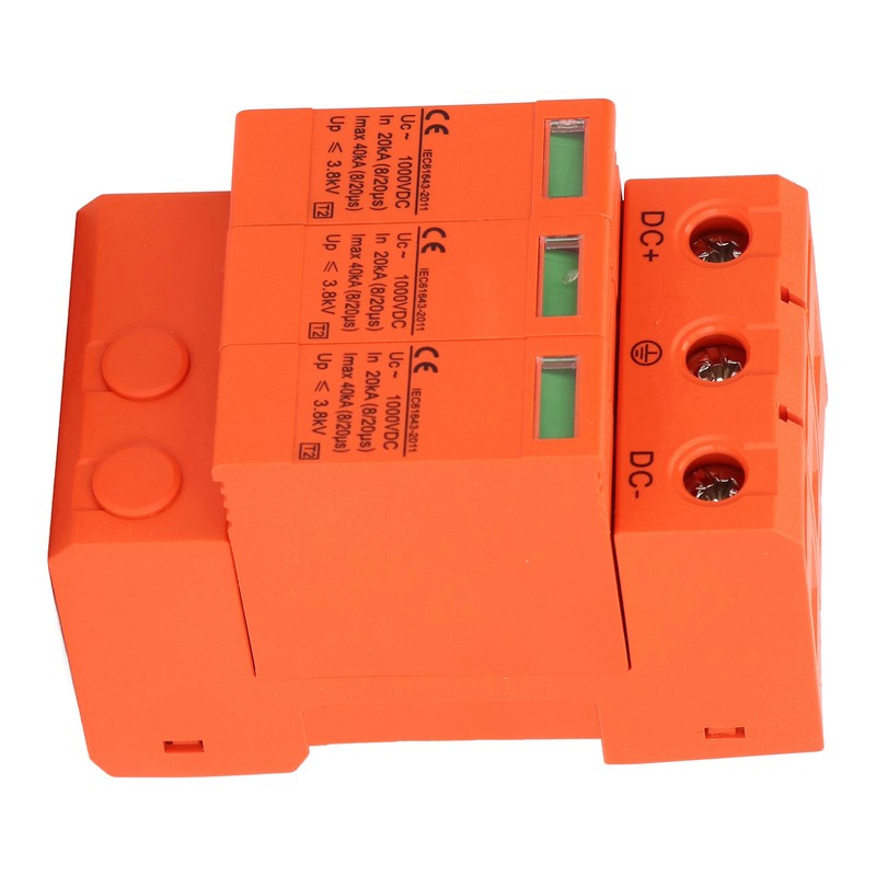 DC Surge Protector Visual Window Overheat Protection Quick Response PV